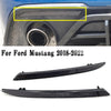 Ford Mustang Black Smoked Rear Bumper Reflectors