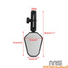 Honda Suzuki Yamaha Universal Adjustable Side Rearview Mirrors 8mm/10mm
