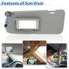 Honda CR-V 2017-2022 Gray Replacement Left Side Sun Visor