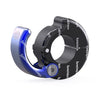 Motorcycle ATV 21-28mm Handlebar Blue CNC Helmet Hook Holder