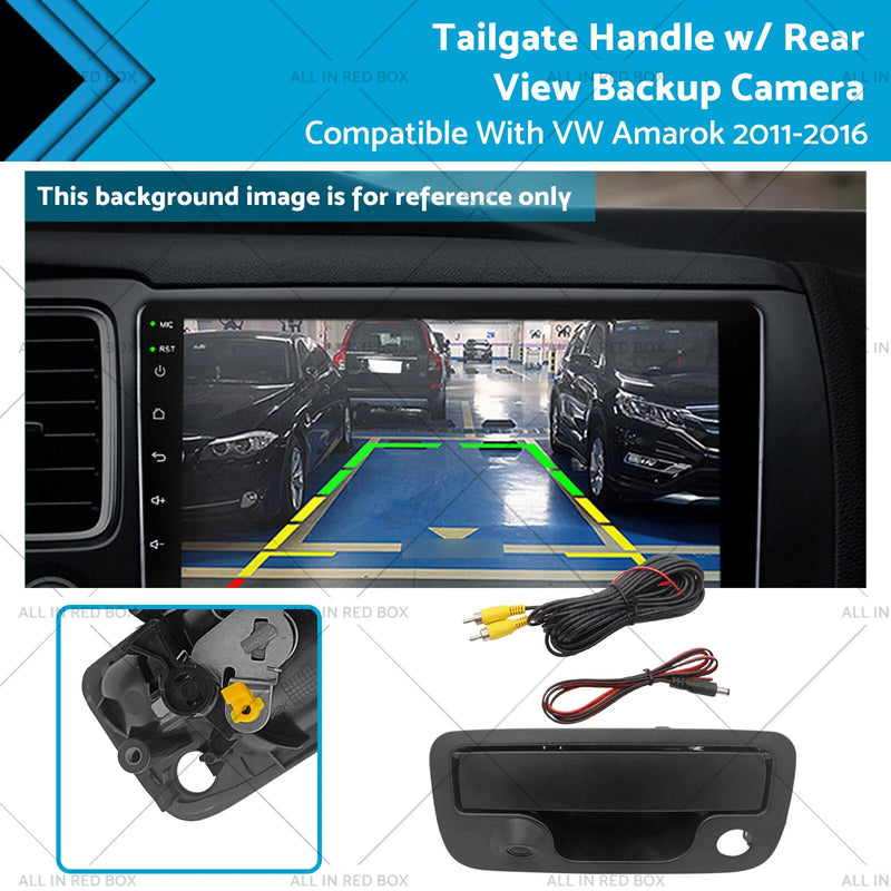 VW Amarok Tailgate Handle & Rear View Backup Camera (2011-2016)