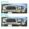 Toyota Tacoma Front Bumper Grille Headlight Filler Trim (2001-2004)
