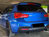 BMW 1 Series F20 Hatchback (2011-2020) Glossy Black Rear Roof Window Spoiler