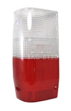 Mitsubishi  L200 Triton LH Rear Tail Light Lens Clear/Red (86-94)