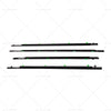 Honda CR-V Black Weatherstrip Window Moulding Trim Seal (2007-2011)