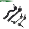 Dodge Durango 4pcs Front Suspension Kit Outer Tie Rod Ends & Sway Bar Links