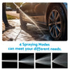 Car Wash Gardening Long Pole Foam Water Bottle Nozzle 360° Rotating