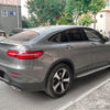 Benz GLC C253 2 x Carbon Look Rear Side Window Louvers (2016-2022)