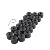 Volkswagen Golf, Passat, Beetle 20 x 17mm Wheel Lug Nut Bolt Covers