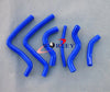 Honda CR125R Aluminum Radiator + Blue Silicone Hose (2000-2001)