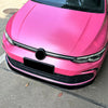 VW Golf 8 MK8 GTI Rline Front Spoiler Lip Splitter Kit (2020-2023)