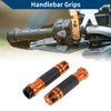 Grips / 23 x 23 mm / Motorcycle Hand Grips Cover Aluminum Alloy Orange