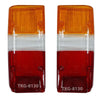 Toyota Landcruiser FJ60 2 x Rear Tail Light Lenses (1980-1989)