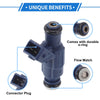 Ford Explorer Sport Trac Ranger (2001-2005) 1 x No.0280156029 Fuel Injector
