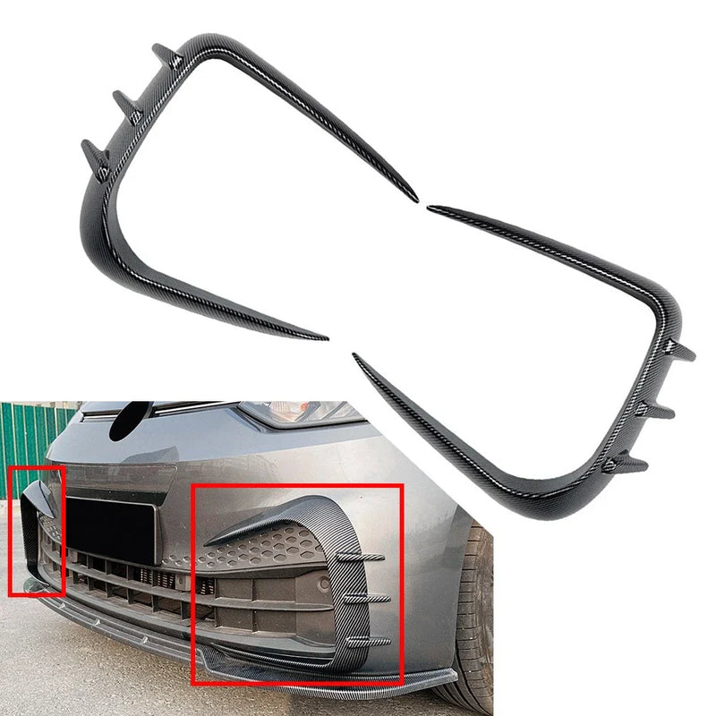 Volkswagen ID.3 (2019-2022)  Pcs Front Bumper Side Air Vent Trim Spoiler