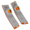 Lincoln MKX Amber Front Bumper Side Marker Light Shells (2007-2010)