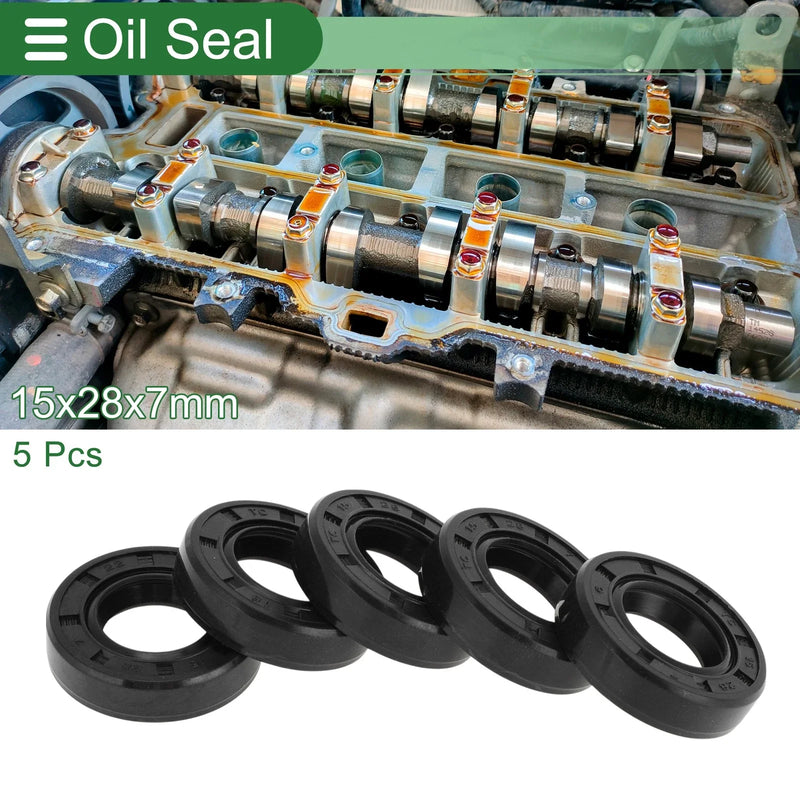 Make Model Oil Seal 15x28x7mm NBR Rubber Seal Ring