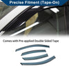 Ford Focus Sedan Side Vent Visors Window Deflectors (2008-2011)