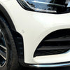 Benz GLC260 GLC300 Front Spoiler Air Vent Fender Cover Trim (2020-2023)