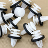 Ford 20pc Door Trim Panel Clip Plastic Clamp W/ Sealer