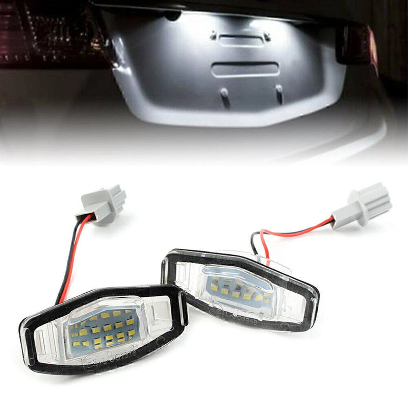 Honda Accord, Civic, Acura TL Canbus Error Free License Plate LED Lights (2003-2012)