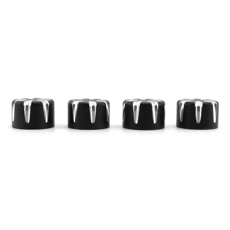 T120 Thruxton Scrambler 4 Pcs Aluminum Head Bolt Cover Caps (2016-2023)