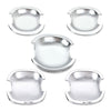 Toyota RAV4 5 x Chrome Door Handle Cup Bowls (2006-2009)