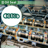 Make Model Oil Seal 22x32x5mm Seal Ring TPU Green 5 Pcs