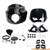 FXLRS 12" Eye Shape Vented Windshield & Hi/Low DRL Headlight (2021-2023)