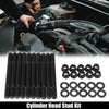 Mitsubishi EVO8 EVO9 Eclipse Black Metal Cylinder Head Stud Kit (1994-2019)