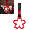 Subway Train Bus - Red JDM Flower Ring Car Handle Strap Charm