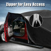 Ford F150 Crew Cab 04-21 Sun Rain Protection Black Pickup Truck Cover