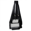 Harley Road King & Street Glide Black Vivid Fairing Chin Spoiler Scoop