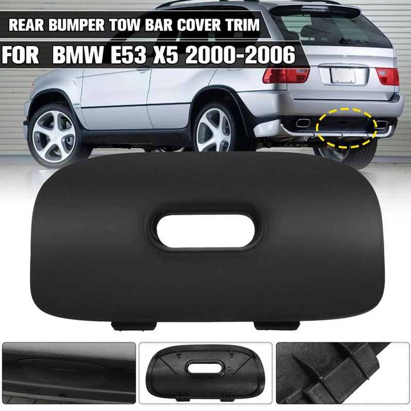 BMW X5 Rear Bumper Tow Hook Cover (2000-2006)