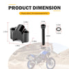 Can-Am / Honda / Yamaha 7/8" Black Handlebar Risers 30mm