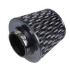 Universal Vehicles 3" Carbon Fiber Black Inlet Short Ram Cold Air Intake
