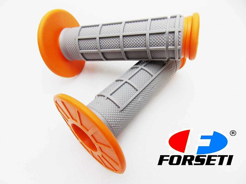 Honda CR85 Orange Grey Hand Grip Set (2003-2007)