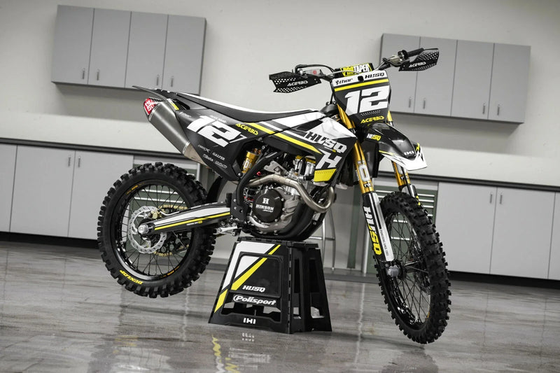 Husqvarna TE FE Graphics Kit Decal Stickers HERO Style (2020-2021)