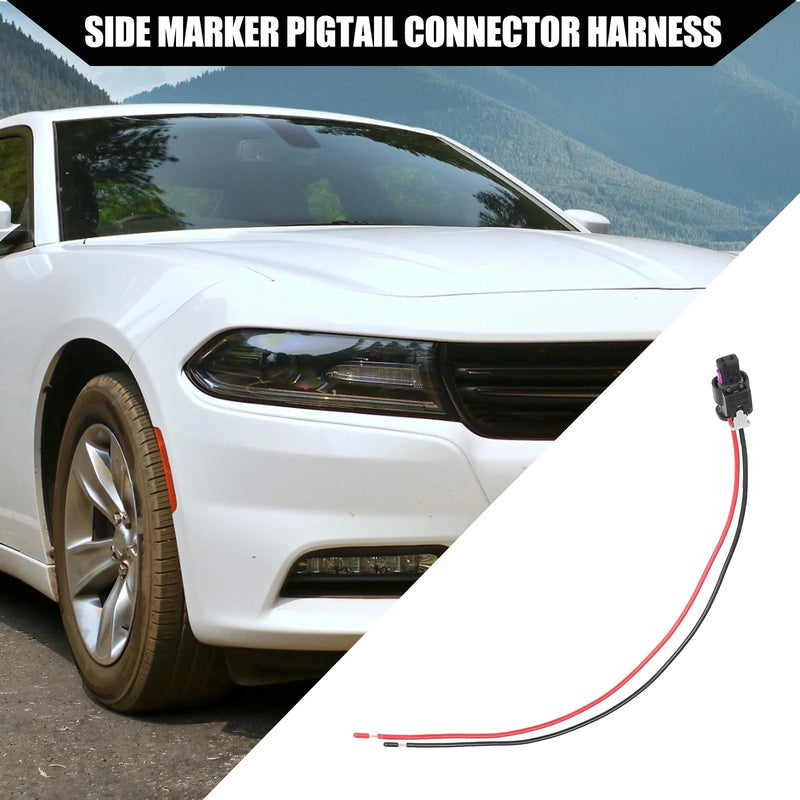 Dodge Charger 2015-2022 Black Red Marker Pigtail Harness