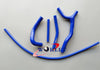 Suzuki RM125 Blue Silicone Radiator Hose (1992-1995)