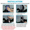 Infiniti G35 G37 Sedan 6 x Black Pillar Post Covers (2002-2013)