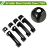 Ford Bronco Gloss Black ABS Exterior Door Handle Cover Trim (2021-2025)