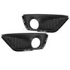 Jeep Compass L & R Front Bumper Fog Light Covers (2017-2020)