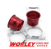 3 Inch Flexible Short Ram Cold Air Intake Turbo Tube