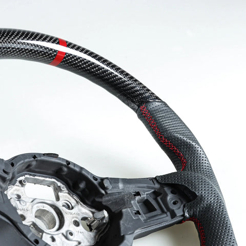 VW Golf GTI Jetta Polo Scirocco Tiguan Steering Wheel Cover (2006-2023)