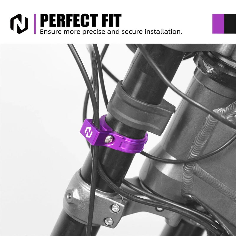 NICECNC Surron Light Bee X 2 x Front Fork Hose Brake Line Holders (2020-2023)