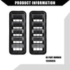 GMC Chevrolet Silverado  2 x Pieces Back Panel Air Vent Grille