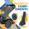 Polaris UTV 1500 2X4 / 4X4 Shift Lever Knob & Cover (Series 10/11)