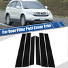 Honda CR-V Glossy Black Car Door Window Pillar Post Covers (2007-2011)