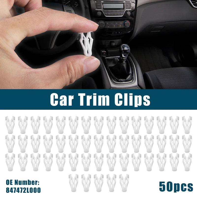 Hyundai & Kia - 50 Pcs Interior Trim Retainer Clips